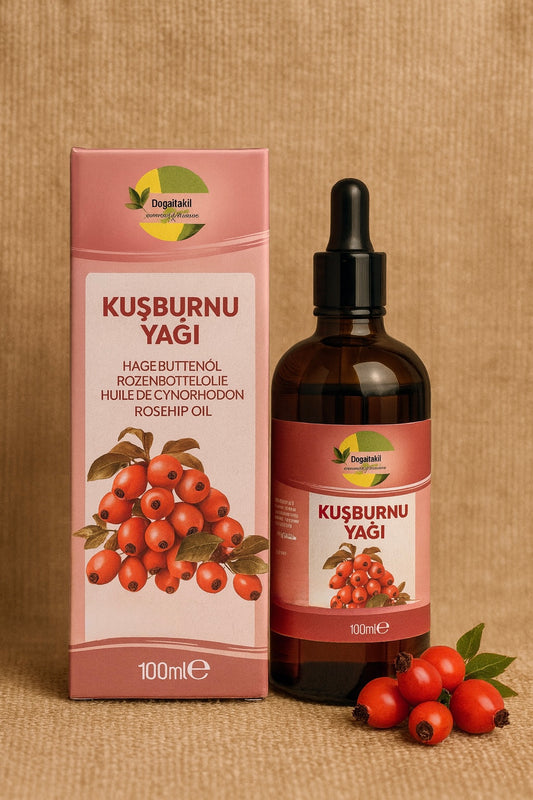 %100 Kuşburnu Yağı 100ml. (Soğuk Sıkım)