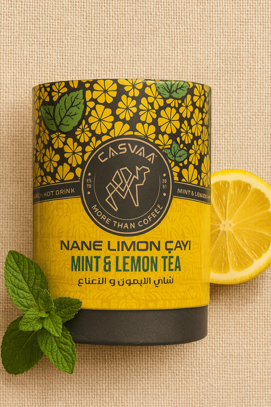 Casvaa Doğal Nane & Limon Çayı (Mint & Lemon Tea) 200gr