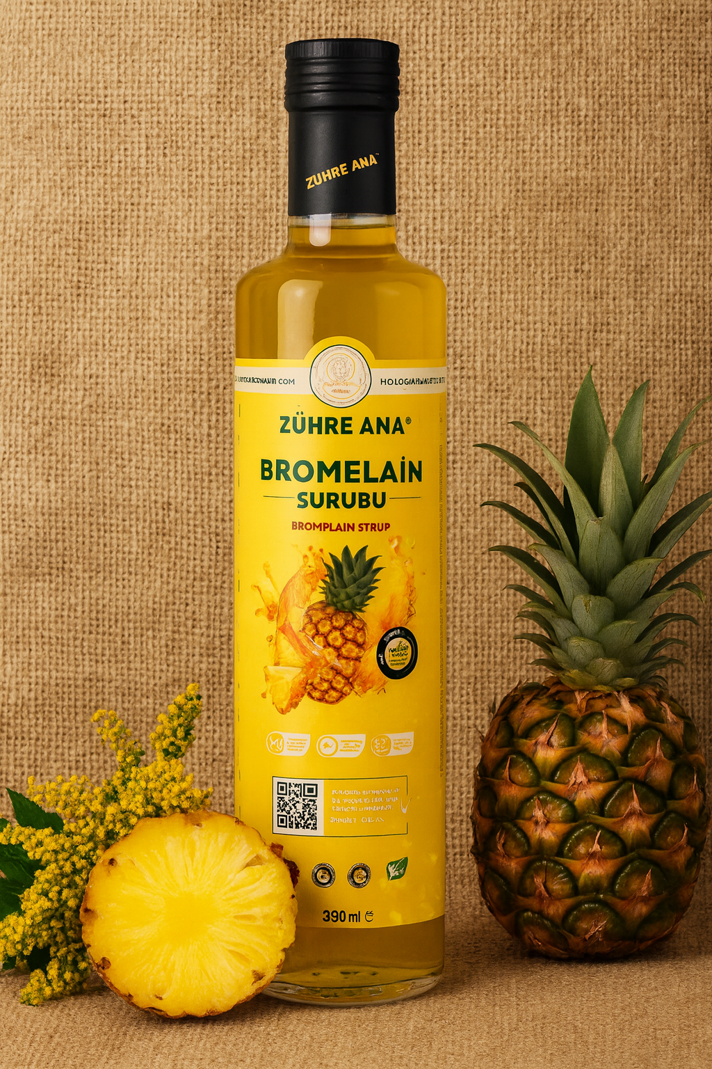 Zühre Ana Bromelain Şurubu 250ml
