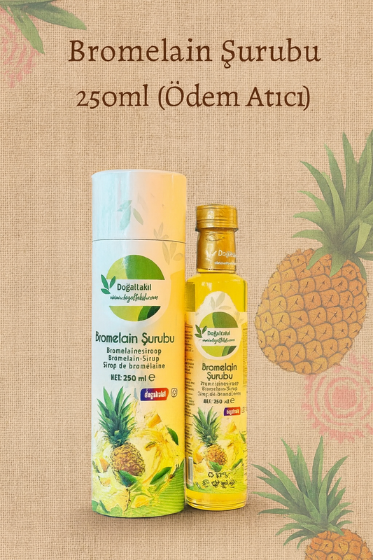 Doğal Takıl Bromelain Şurubu 250ml