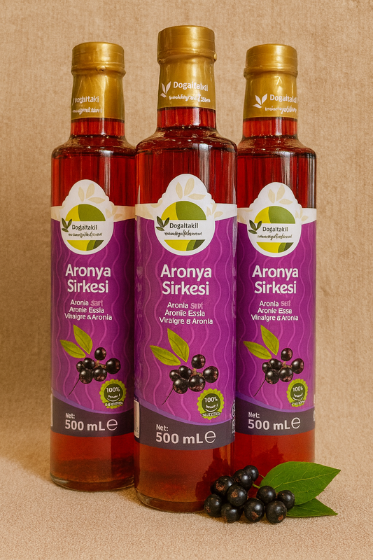 %100 Aronya Sirkesi  (Doğal Fermente)