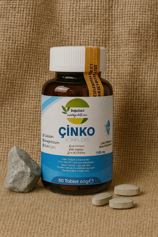 Doğal Çinko Komplex 60 Kapsül