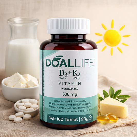D3+K2 Vitamini | 180 Tablet (Tanıtıma Özel Fiyat)