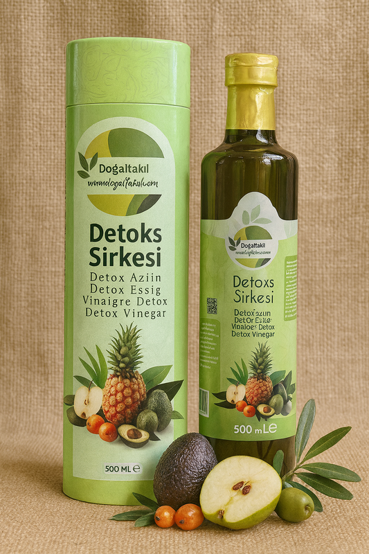 Detoks Sirkesi 500ml. (Doğal Fermente)