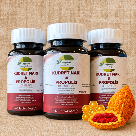 Kudretnarı + Propolis Besin Takviyesi 60 Tablet (Tanıtıma Özel Fiyat)