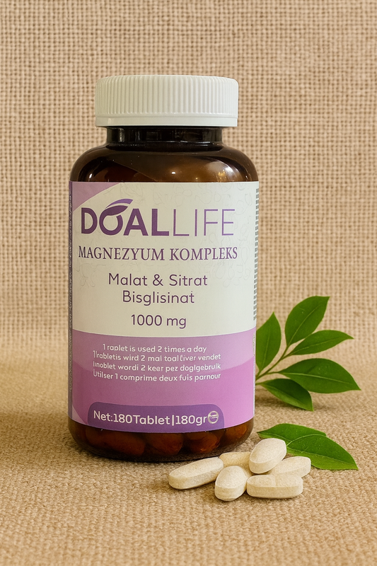 Magnezyum 180 Tablet | Vegan